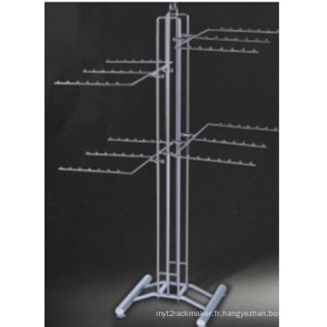 Magasin de Rack de métal affichage vêtements Stand mobilier (GR-005)